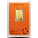 5 Gram Valcambi .9999 Fine Gold Bar