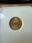 1922-B Swiss Gold 10 Franc Coin NGC MS65