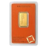 10 Gram Valcambi .9999 Fine Gold Bar