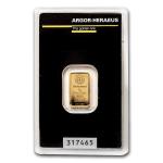 Argor-Heraeus 2 Gram Gold Bar in Assay