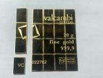 Valcambi Swiss 1g Gold & 10x1g Silver Bars