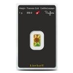 1 Gram Argor Heraeus Kinebar Gold Bar