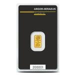 1 Gram Argor Heraeus Kinebar Gold Bar