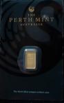 Perth Mint 1g Gold Bar in Assay