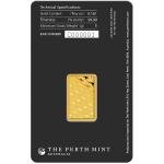 5 Gram Perth Mint Gold Bar with Assay