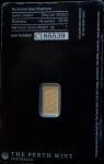 Perth Mint 1g Gold Bar in Assay