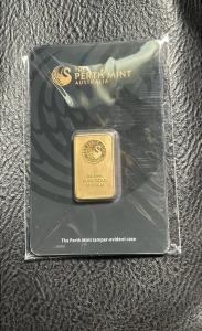 Perth Mint 10g Pure Gold Bar - Sealed