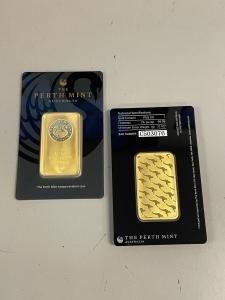 Perth Mint 10g Pure Gold Bar 99.99%