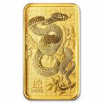 Perth Mint 1 oz Gold Bar - Lunar Snake