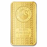 Perth Mint 1 oz Gold Bar - Lunar Snake