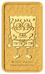 2025 SpongeBob SquarePants 1g .9999 Gold Bar