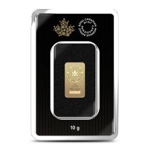 10 Gram Royal Canadian Mint Gold Bar