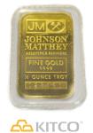 Johnson Matthey 1/2 oz Fine Gold Mint Bar