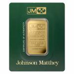 1 oz Johnson Matthey Gold Bar in Assay