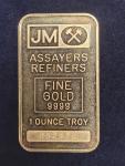 Rare 1 oz Gold Bar - Johnson Matthey