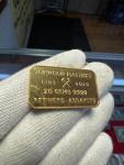 Johnson Matthey 20 Gram Gold Bar - Vintage