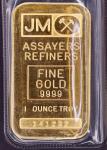 Johnson Matthey 1 oz Gold .9999 Fine Bar Pair