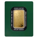 1 oz Johnson Matthey Gold Bar with Assay Card