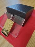 Johnson Matthey 1 Oz Gold Layered Bar Gift Box