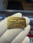 Johnson Matthey 20 Gram Gold Bar - Vintage