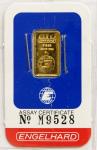 Engelhard Gold Bar 1 Gram in Assay Packaging