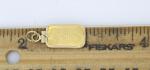 Engelhard 1g Fine Gold Bar in 14k Pendant