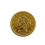 1906 $2.50 Liberty Head Gold Quarter Eagle Coin