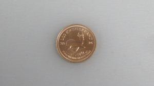 2024 1/10 oz South African Gold Krugerrand Coin