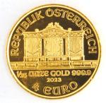 2023 Austrian Philharmonic 1/25 oz Gold Coin
