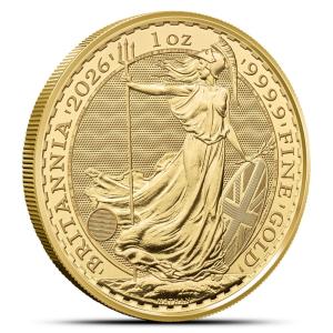 2026 1 oz British Gold Britannia Coin