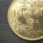 1922 Switzerland 10 Francs Helvetia Gold Coin