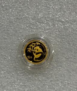 2007 China 1/25 oz Gold Panda Coin