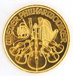 2022 Austrian Philharmonic 1/25 Oz Gold Coin