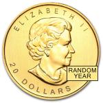 1/2 oz Canadian Gold Maple Leaf Coin