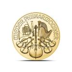 2021 Austrian Gold Philharmonic 1/4 oz Coin