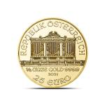 2021 Austrian Gold Philharmonic 1/4 oz Coin