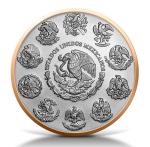 2024 Mexico 1-oz Silver Libertad with Gold Accents