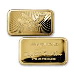 24kt Double Eagle .9999 Pure Gold Bar