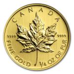 Canada 1/4 oz Gold Maple Leaf Coin