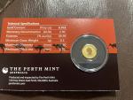 2020 Australian Mini Roo 1/2 Gram Gold Coin
