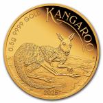 2025 Australia 1/2 Gram Gold Kangaroo Coin