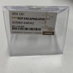 1874 $1 Gold Princess Coin Type 3