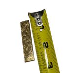 Floral Engraved Antique Gold Bar Ingot