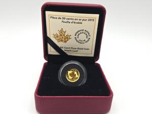 2015 Canada 50 Cents Maple Leaf Gold Coin