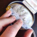 French Enamel Hand-Painted 14k Gold Brooch