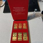Silver Mint Gold Nations 20g Silver Ingot Set