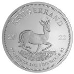2022 South Africa Silver Krugerrand Roll of 25