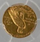 1925 D Quarter Eagle Gold Coin - Indian Head