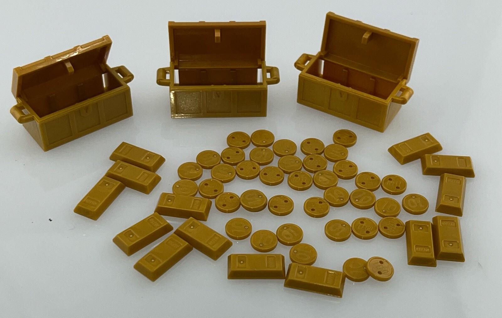 Discover the Lego 60-Piece Gold Coin Set