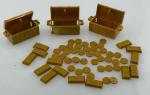 Lego 60-Piece Gold Coin and Treasure Set
